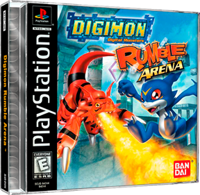 Digimon Rumble Arena - Box - 3D Image
