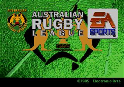 Australian Rugby League - Screenshot - Game Title