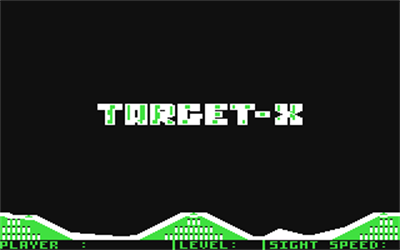 Target-X (1987) - Screenshot - Game Title Image