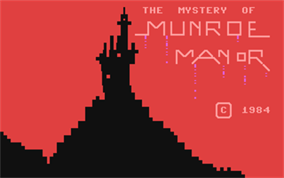 Mystery of Munroe Manor - Screenshot - Game Title Image