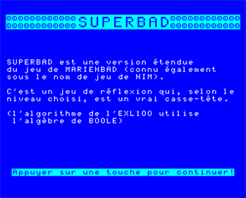 Superbad - Screenshot - Game Title Image