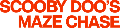 Scooby Doo's Maze Chase - Clear Logo Image
