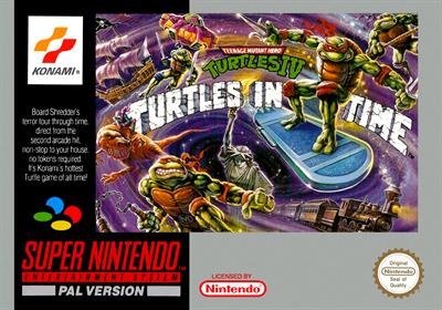 Teenage Mutant Ninja Turtles IV: Turtles in Time - Box - Front Image