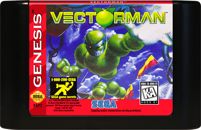 Vectorman - Cart - Front Image