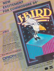 J-Bird - Advertisement Flyer - Front Image