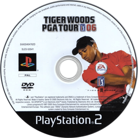 Tiger Woods PGA Tour 06 - Disc Image