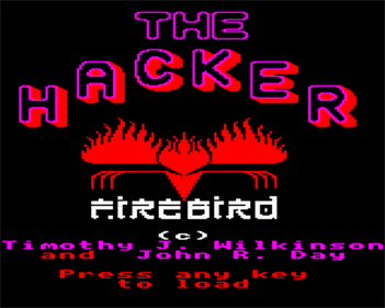 The Hacker - Screenshot - Game Title Image