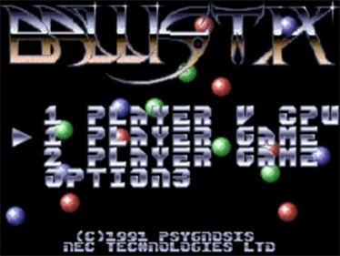 Ballistix - Screenshot - Game Select Image