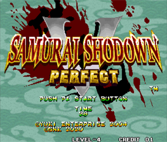 Samurai Shodown V Perfect - Screenshot - Game Title Image