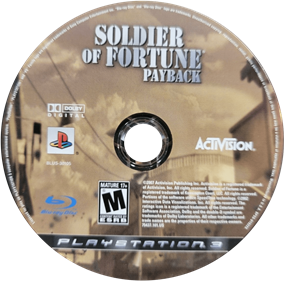 Soldier of Fortune: Payback - Disc Image