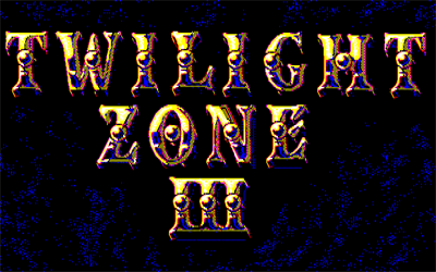 Twilight Zone III: Nagakute Amai Yoru - Screenshot - Game Title Image