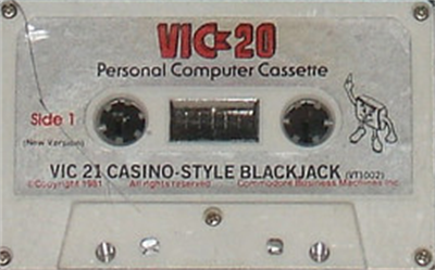 VIC 21: Casino-Style Blackjack - Cart - Front Image