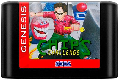 Chip's Challenge - Fanart - Cart - Front Image