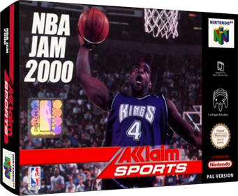 NBA Jam 2000 - Box - 3D Image