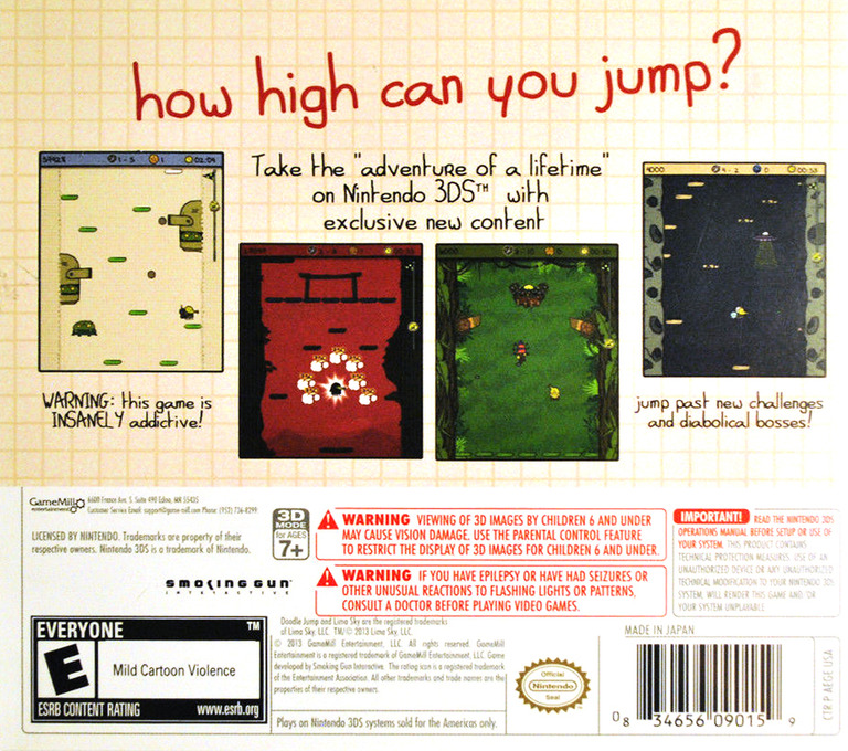 Nintendo DS - Doodle Jump Journey