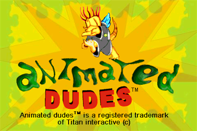 Animated Dudes - Screenshot - Game Title Image