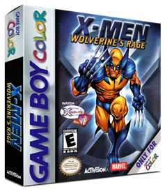 X-Men: Wolverine's Rage - Box - 3D Image