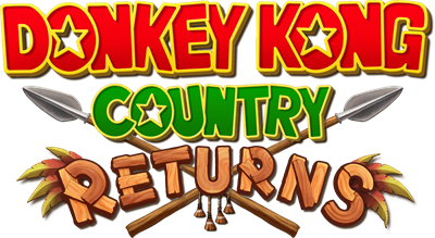 Donkey Kong Country Returns - Clear Logo Image