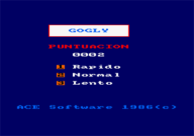 Gogly - Screenshot - Game Title Image