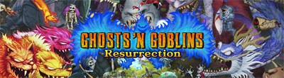 Ghosts 'n Goblins Resurrection - Arcade - Marquee Image