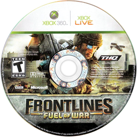 Frontlines: Fuel of War - Disc Image