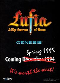 Lufia & the Fortress of Doom