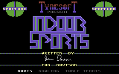 Indoor Sports - Screenshot - Game Title Image