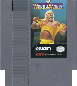 WWF WrestleMania - Cart - Front Image