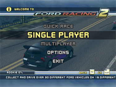 Ford Racing 2 - Screenshot - Game Select Image