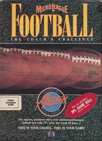 MicroLeague Football: The Coach's Challenge - Box - Front Image