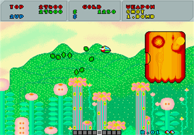 Fantasy Zone - Screenshot - Gameplay Image