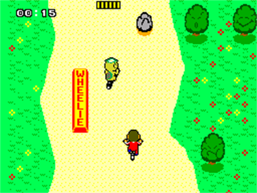 BMX Trial: Alex Kidd - Screenshot - Gameplay Image