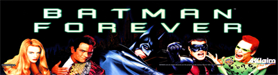 Batman Forever: The Arcade Game - Arcade - Marquee Image