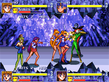 Kungpow's Sailor Moon R - Screenshot - Gameplay Image