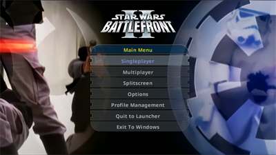 Star Wars: Battlefront: Classic Collection - Screenshot - Game Select Image
