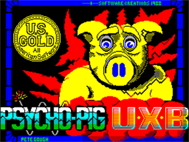 Psycho Pigs UXB - Screenshot - Game Title Image