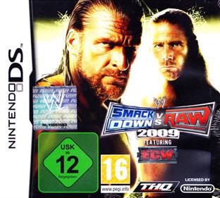 WWE SmackDown vs. Raw 2009 - Box - Front Image