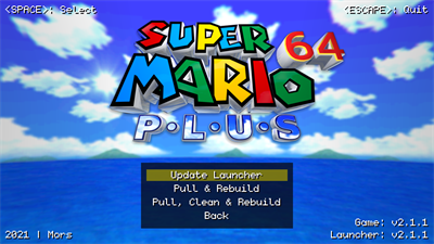 Super Mario 64 Plus - Screenshot - Game Select Image