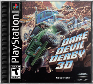 Dare Devil Derby 3D - Box - Front - Reconstructed Image
