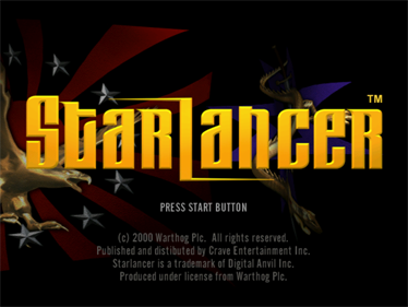 Starlancer - Screenshot - Game Title Image