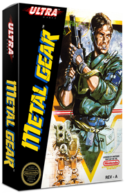Metal Gear - Box - 3D Image