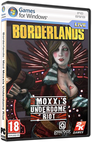Borderlands: Mad Moxxi's Underdome Riot - Box - 3D Image