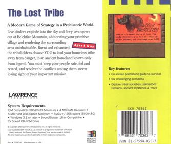 The Lost Tribe - Box - Back Image