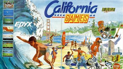 California Games - Advertisement Flyer - Front