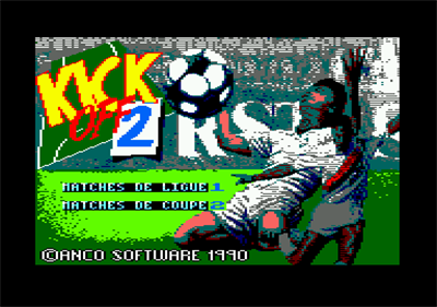 Kick Off 2 - Screenshot - Game Title Image