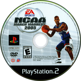 NCAA March Madness 2005 - Disc Image