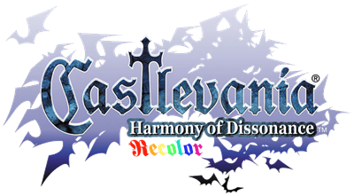 Castlevania: Harmony of Dissonance (Recolor Hack) - Clear Logo Image