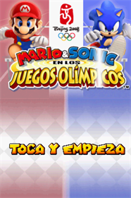 Mario & Sonic at the Olympic Games - Screenshot - Game Title Image