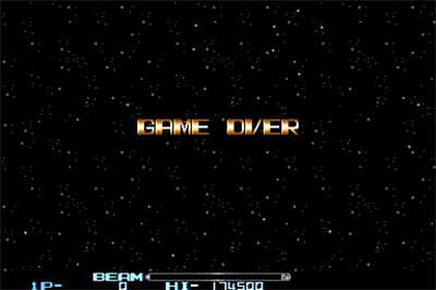 R-Type II - Screenshot - Game Over Image