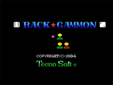 Backgammon (Sony) - Screenshot - Game Title Image